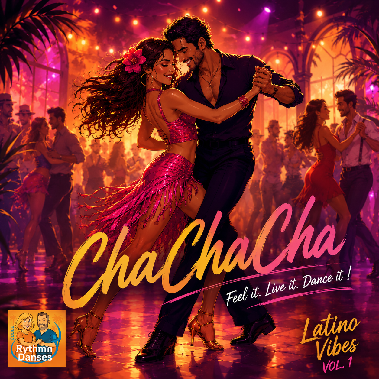 Pochette Chachacha latino vibes vol 1 Pochette Chachacha latino vibes vol 1